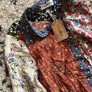 Natural life maxi shirt dress. NWT. xs.